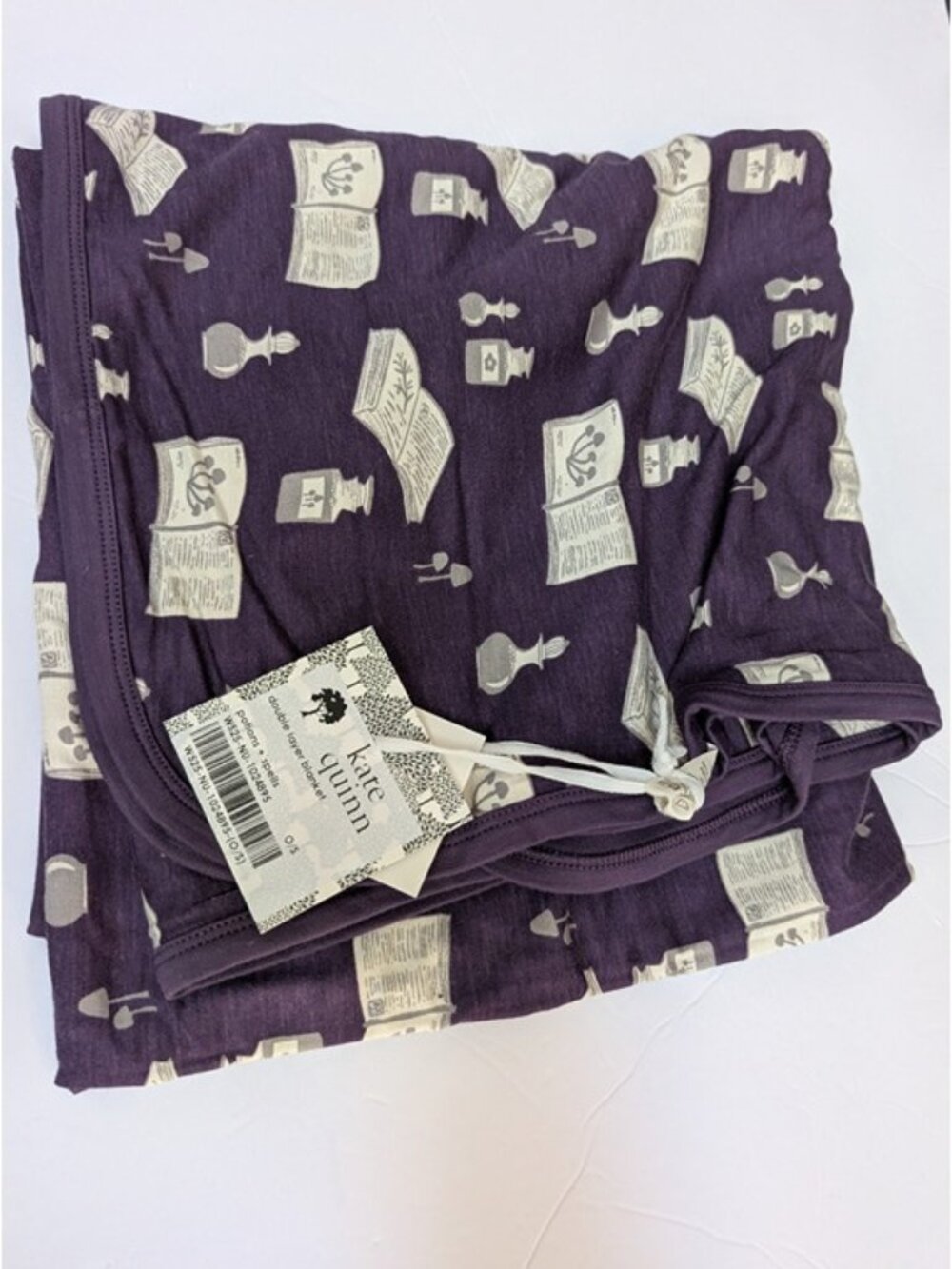 Kate Quinn Bamboo Double Layer Blanket Swaddle Potions and Spells Spooky